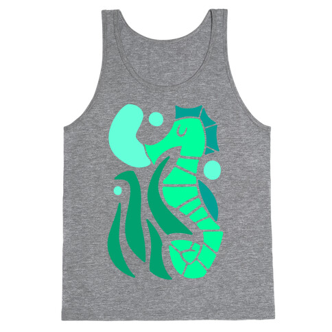 Bubbly Seahorse Tank Top