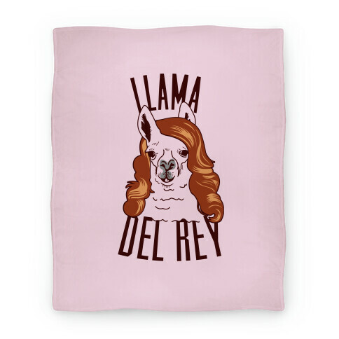 Llama Del Ray Blanket