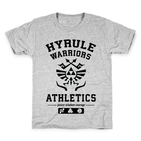Hyrule Warriors Athletics Kids T-Shirt