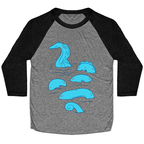 Loch Ness Lagoon Baseball Tee