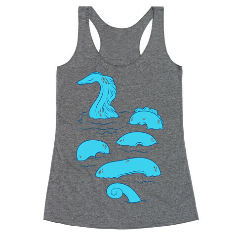 Loch Ness Lagoon Racerback Tank Top