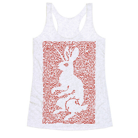 Hidden Jackalope Racerback Tank Top