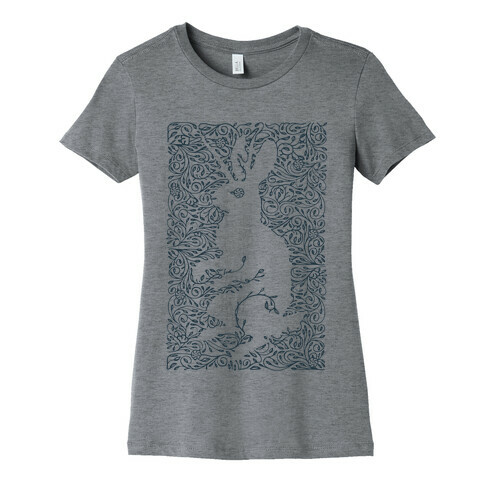 Hidden Jackalope Womens T-Shirt