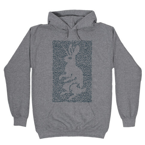 Hidden Jackalope Hooded Sweatshirt