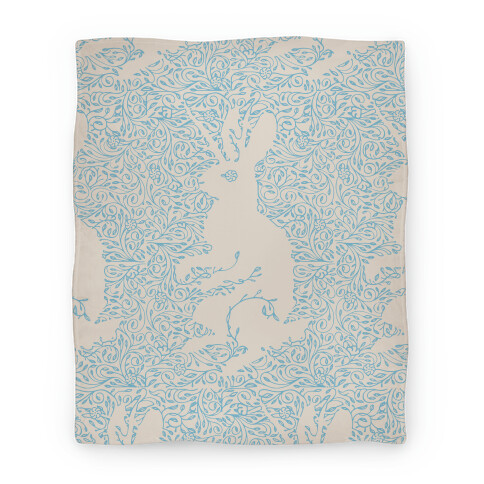 Hidden Jackalope Blanket Blanket