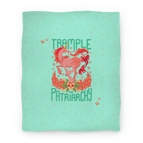 Trample The Patriarchy Blanket