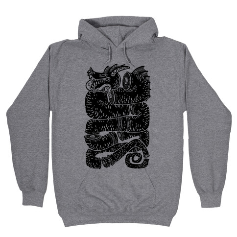 Sea Serpent Sections Hooded Sweatshirt