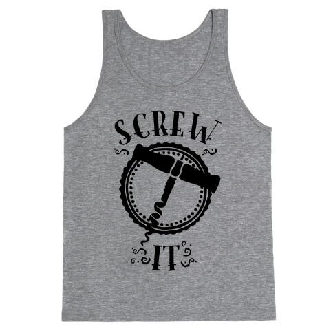 (Cork) Screw It Tank Top