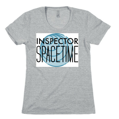 Inspector Spacetime Womens T-Shirt