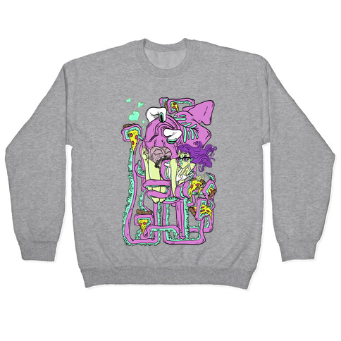 Deep Sea Pizza Party Pullover