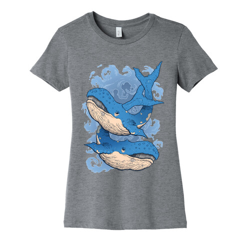 Humpback Whales Womens T-Shirt