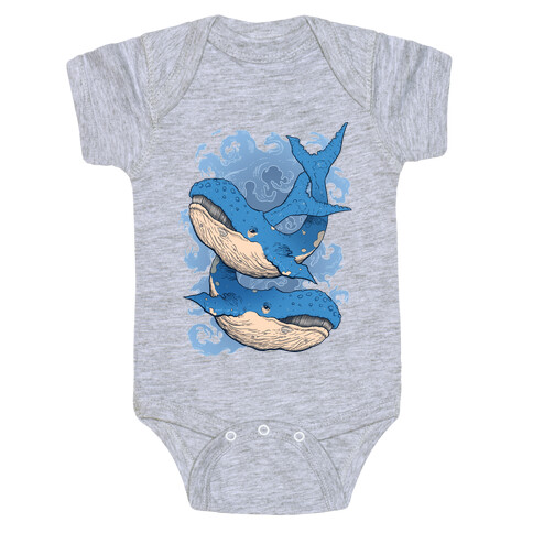Humpback Whales Baby One-Piece