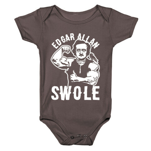 Edgar Allan Swole Baby One-Piece