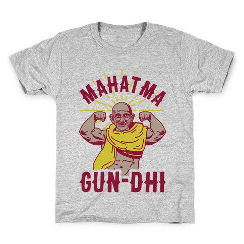 Mahatma Gun-dhi Kids T-Shirt