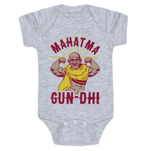 Mahatma Gun-dhi Baby One-Piece