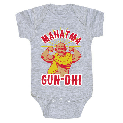 Mahatma Gun-dhi Baby One-Piece