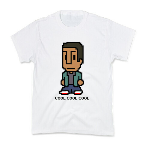 8-bit Abed Kids T-Shirt