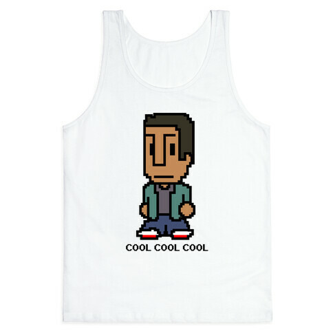 8-bit Abed Tank Top