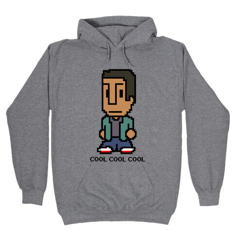 8-bit Abed Hooded Sweatshirt