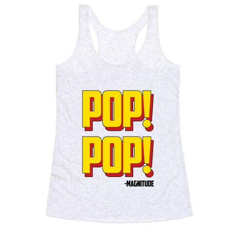 Pop! Pop! Racerback Tank Top