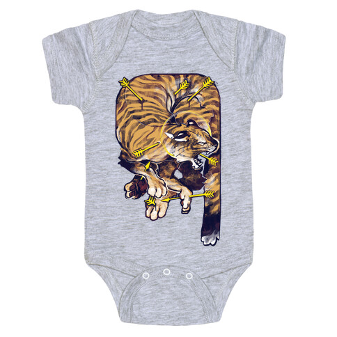 Saint Sebastian Tiger Baby One-Piece