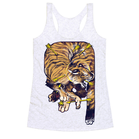 Saint Sebastian Tiger Racerback Tank Top