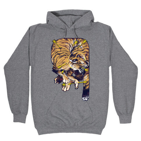 Saint Sebastian Tiger Hooded Sweatshirt