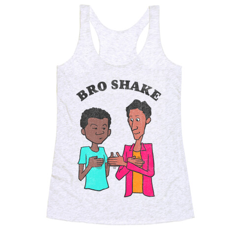 Bro Shake (vintage) Racerback Tank Top