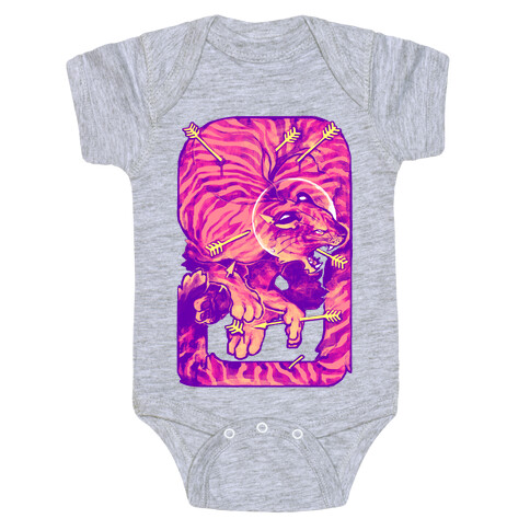 Saint Sebastian Tiger Baby One-Piece