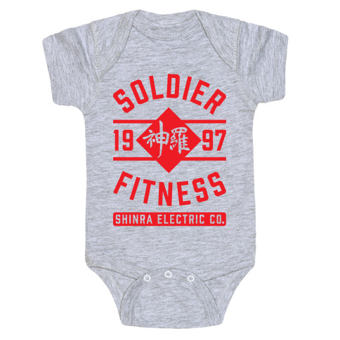 Soldier Fitness Baby One-Piece