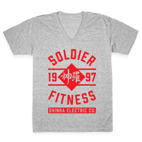 Soldier Fitness V-Neck Tee Shirt