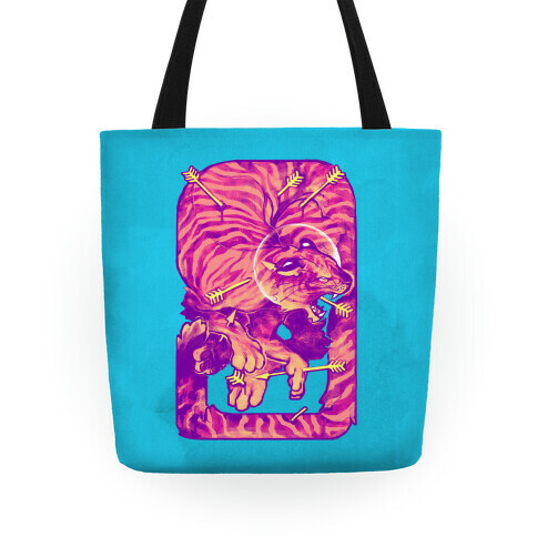 Saint Sebastian Tiger Tote Tote