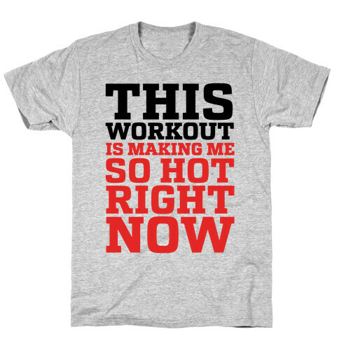 This Workout Is Making Me So Hot Right Now T-Shirt