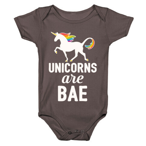 Unicorns Are BAE Baby One-Piece