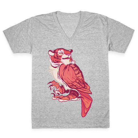 Bird Of Prey V-Neck Tee Shirt