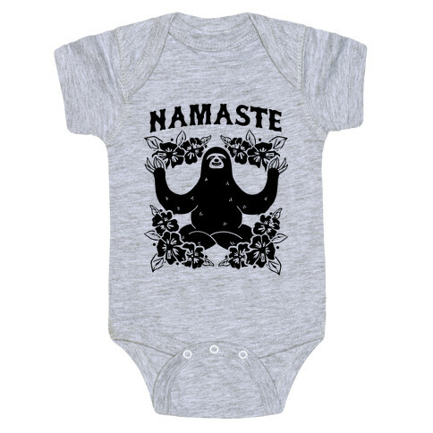 Namaste Sloth Baby One-Piece