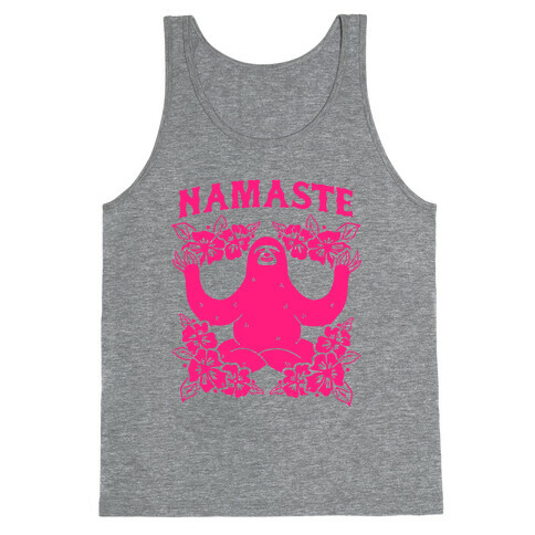 Namaste Sloth Tank Top