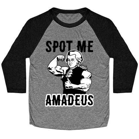 Spot Me Amadeus Baseball Tee