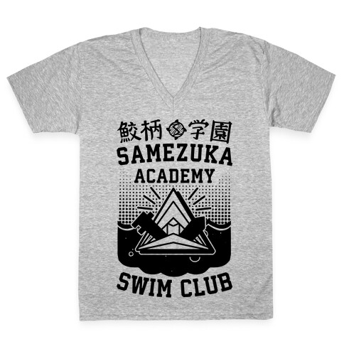 Samezuka Academy Swim Club V-Neck Tee Shirt