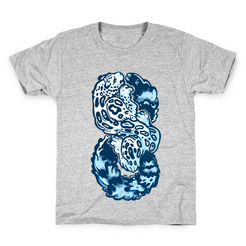 Infinity Snow Leopard (Alternate) Kids T-Shirt