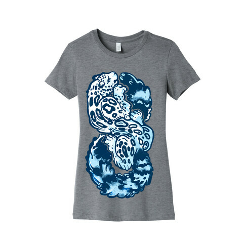 Infinity Snow Leopard (Alternate) Womens T-Shirt