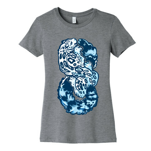 Infinity Snow Leopard (Alternate) Womens T-Shirt