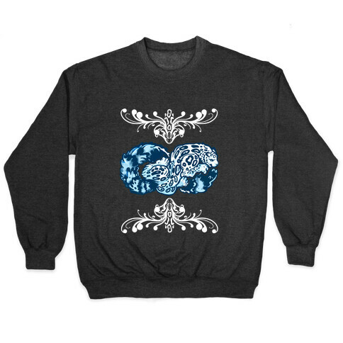 Infinity Snow Leopard Pullover