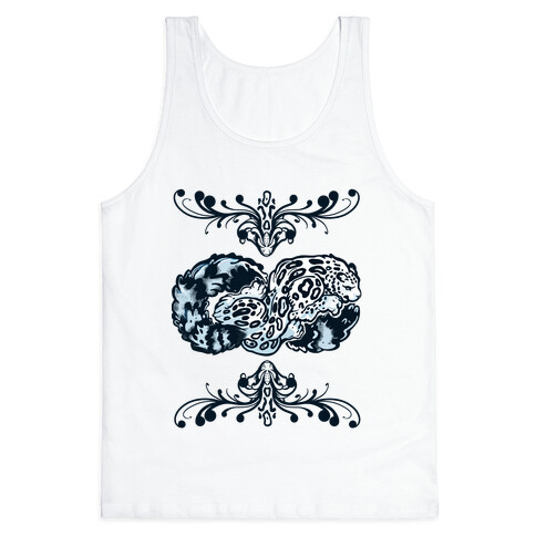 Infinity Snow Leopard Tank Top