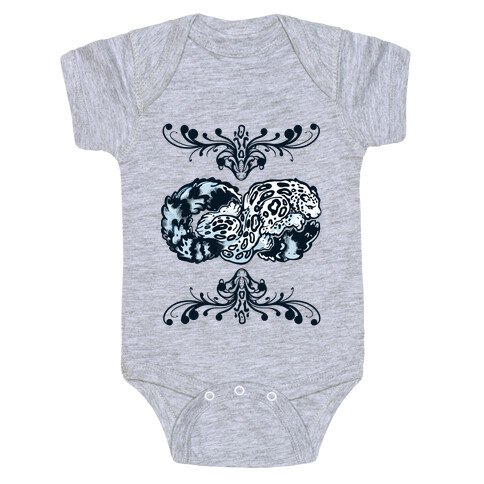 Infinity Snow Leopard Baby One-Piece