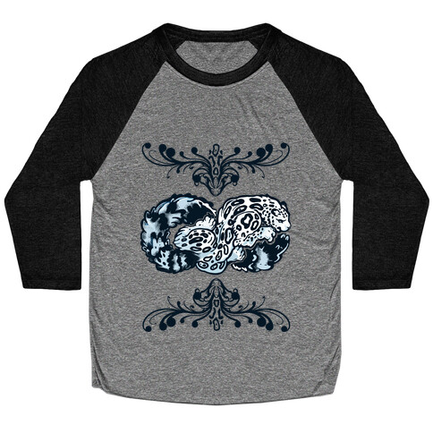 Infinity Snow Leopard Baseball Tee