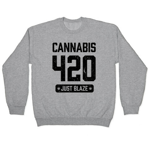 Cannabis 420 Varsity Pullover