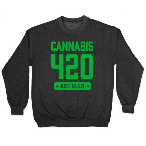 Cannabis 420 Varsity Pullover