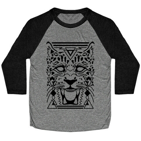 Egyptian Leopard Baseball Tee