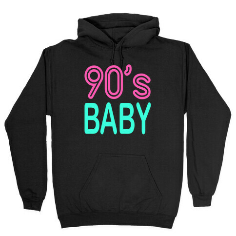 90's Baby Hooded Sweatshirt